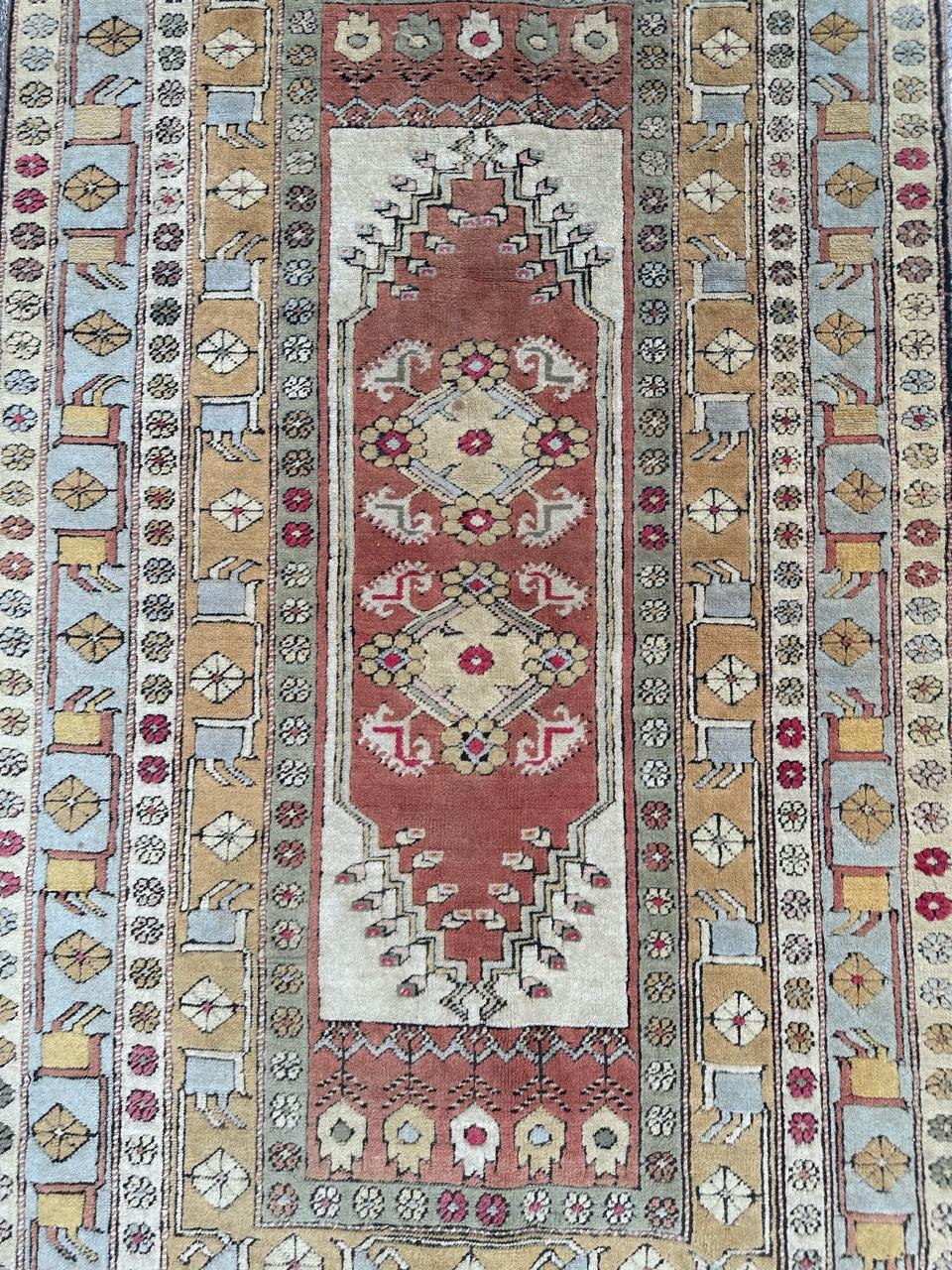 Kazak Bobyrug’s Pretty vintage Turkish Kars rug  For Sale