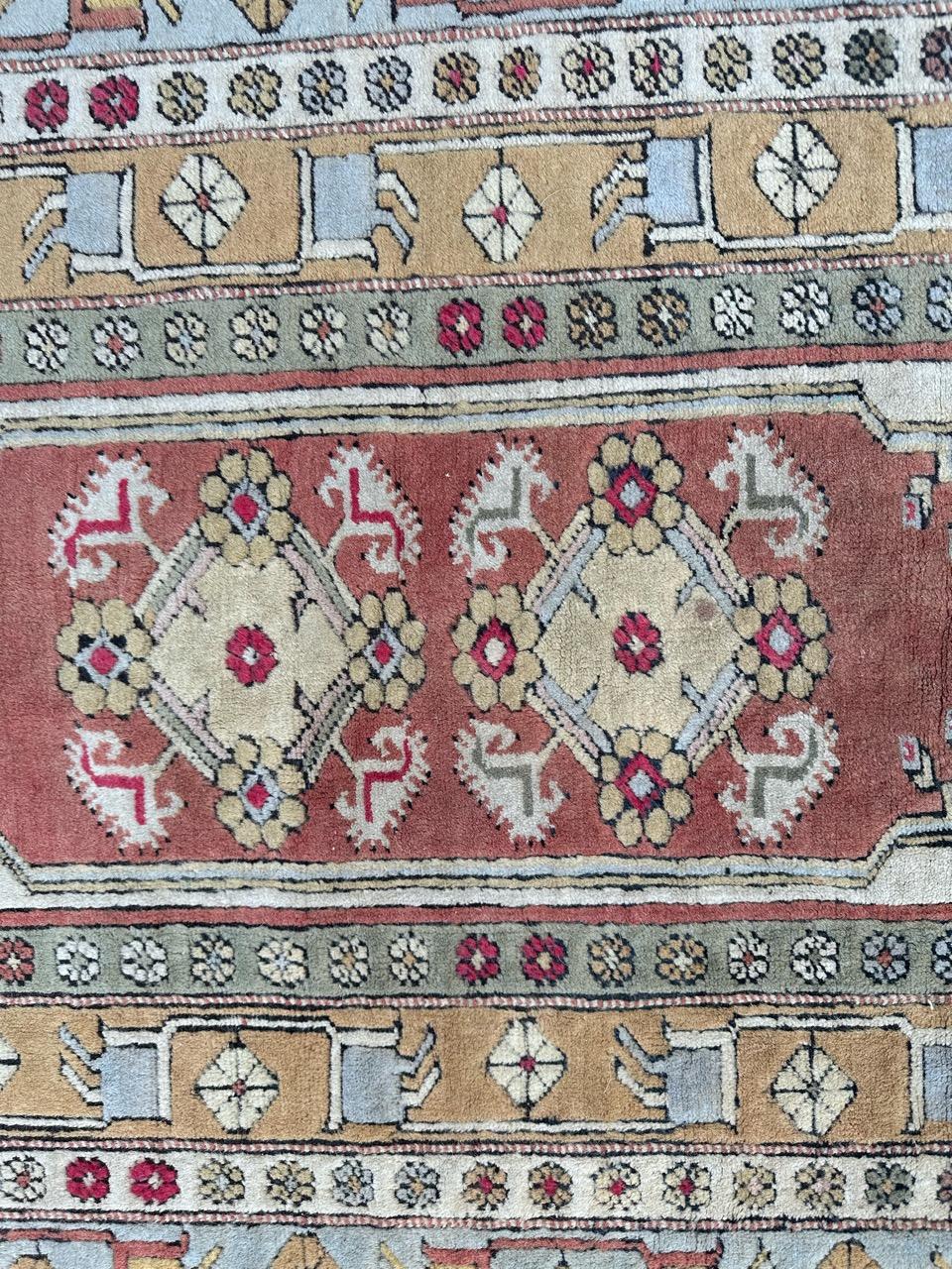 Bobyrug's Hübscher türkischer Kars-Teppich (20. Jahrhundert) im Angebot