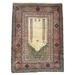 Pretty vintage Turkish Kayseri rug