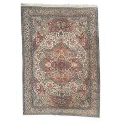 Pretty vintage Turkish Kayseri rug