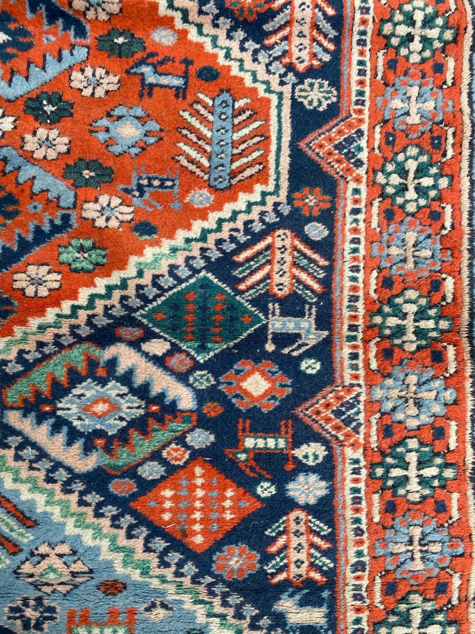 Bobyrug’s Pretty Vintage Turkish Rug In Good Condition For Sale In Saint Ouen, FR