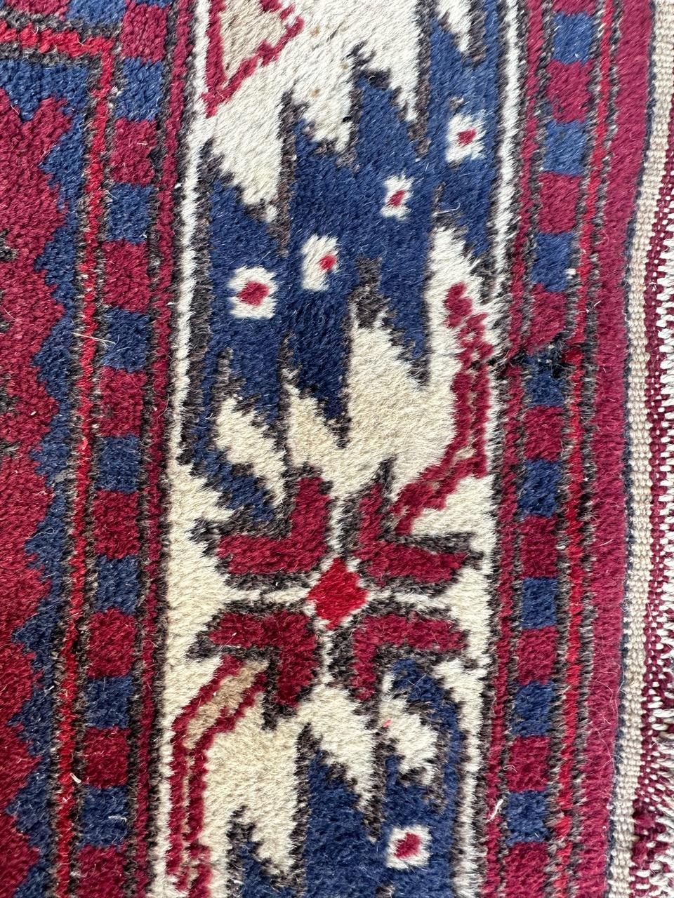 Hübscher türkischer Vintage-Teppich Kazak-Design im Angebot 10