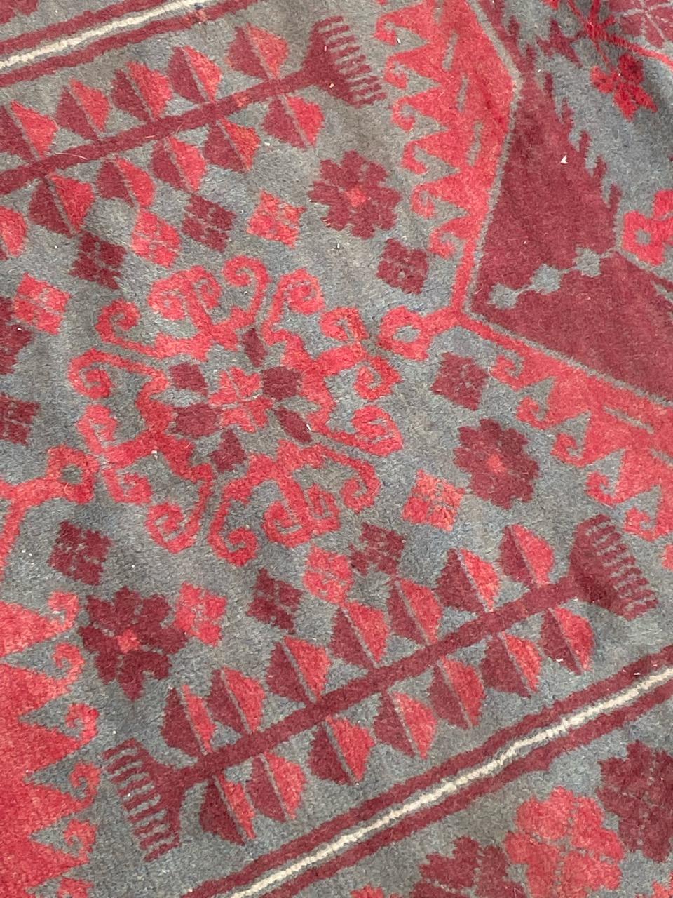 Bobyrugs hübscher türkischer Yagcibedir-Teppich im Vintage-Stil im Angebot 2