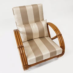 Pretzel Armchair in the Style of Paul Frankl, France 1950s