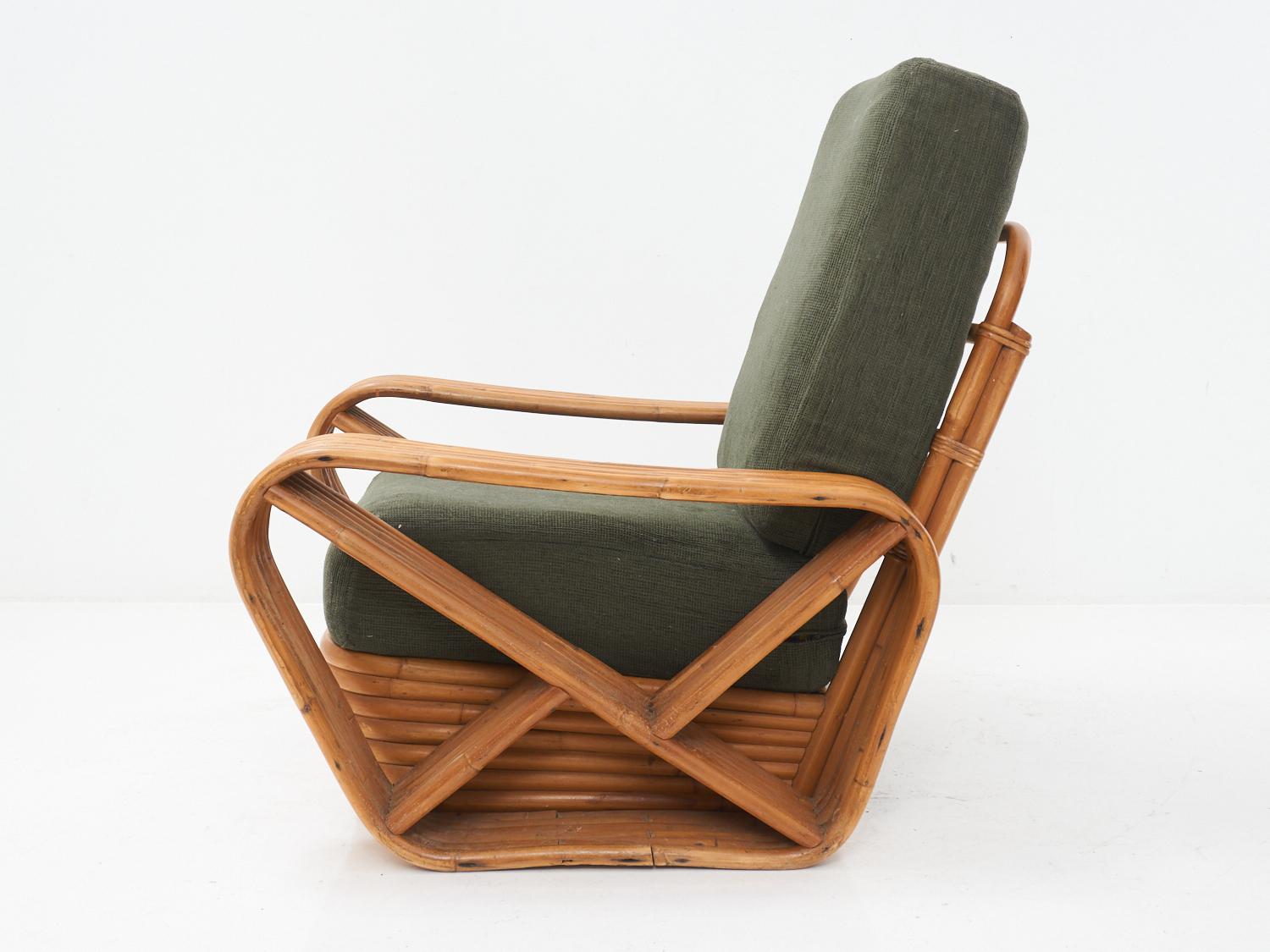 Mid-Century Modern Pretzel Lounge Chair, 1970s