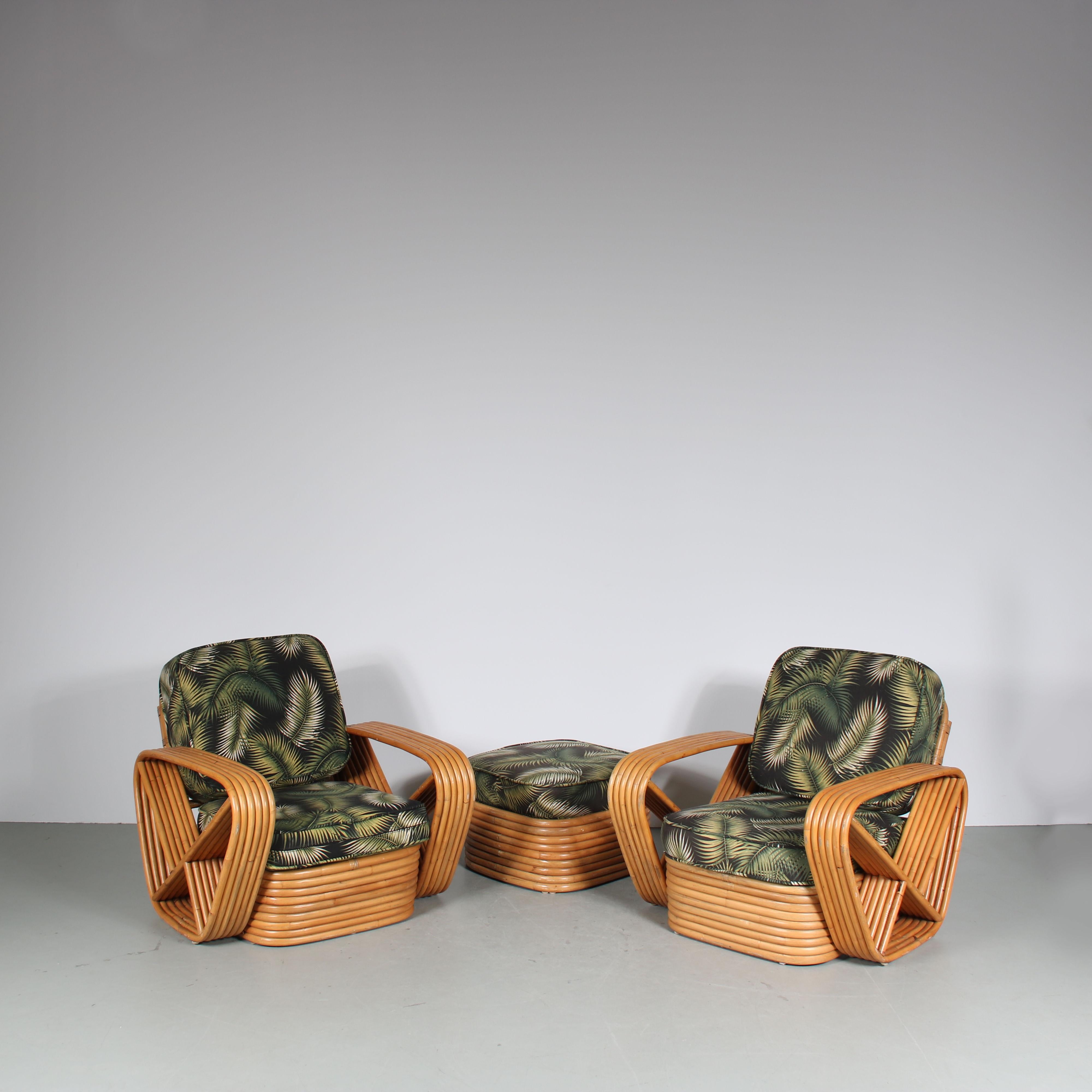 American “Pretzel” Set by Paul Frankl from the USA, 1950