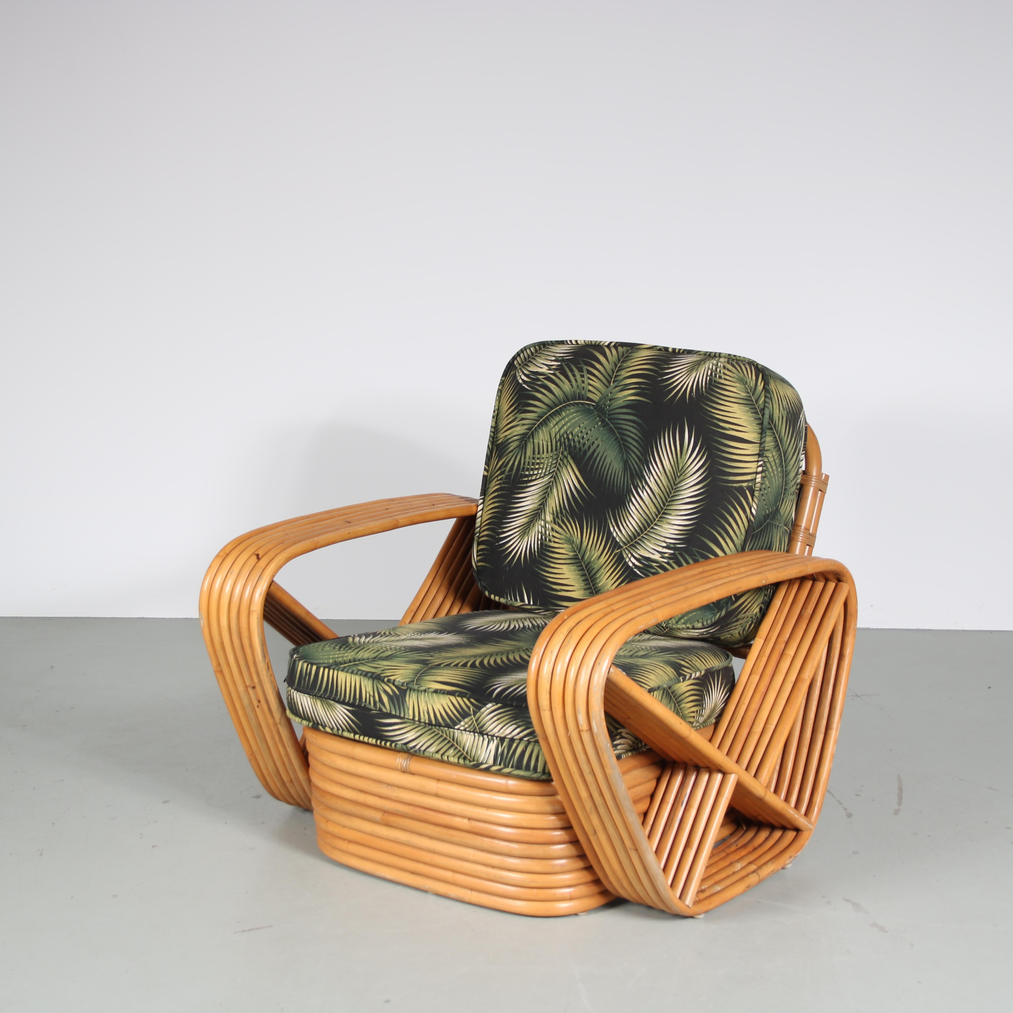 Fabric “Pretzel” Set by Paul Frankl from the USA, 1950
