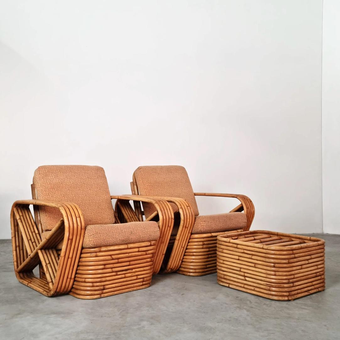 Mid-20th Century Pretzel Strand Club Chair by Paul Frankl, 1940s For Sale