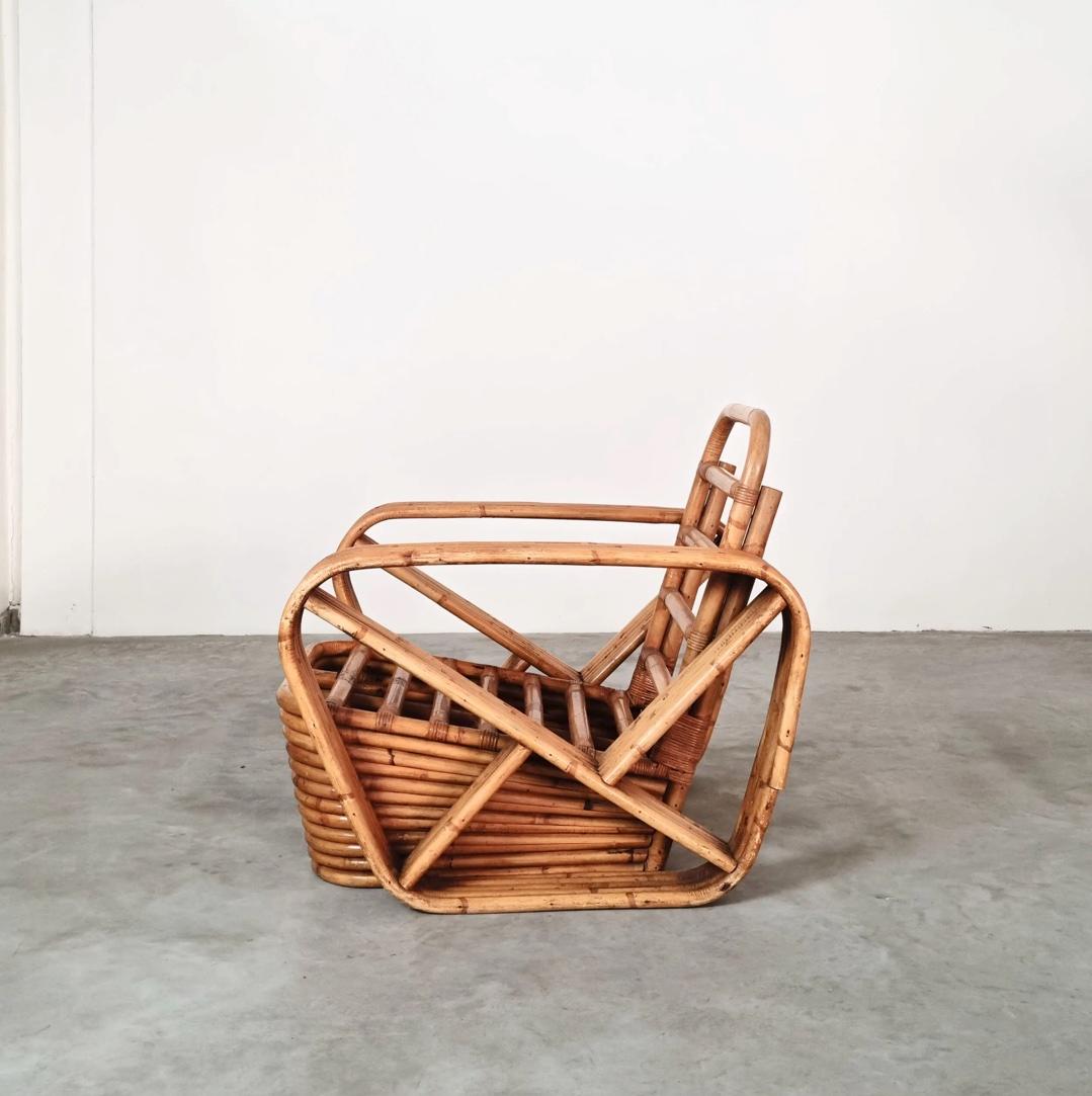 Pretzel Strand Club Chair by Paul Frankl, 1940s For Sale 3
