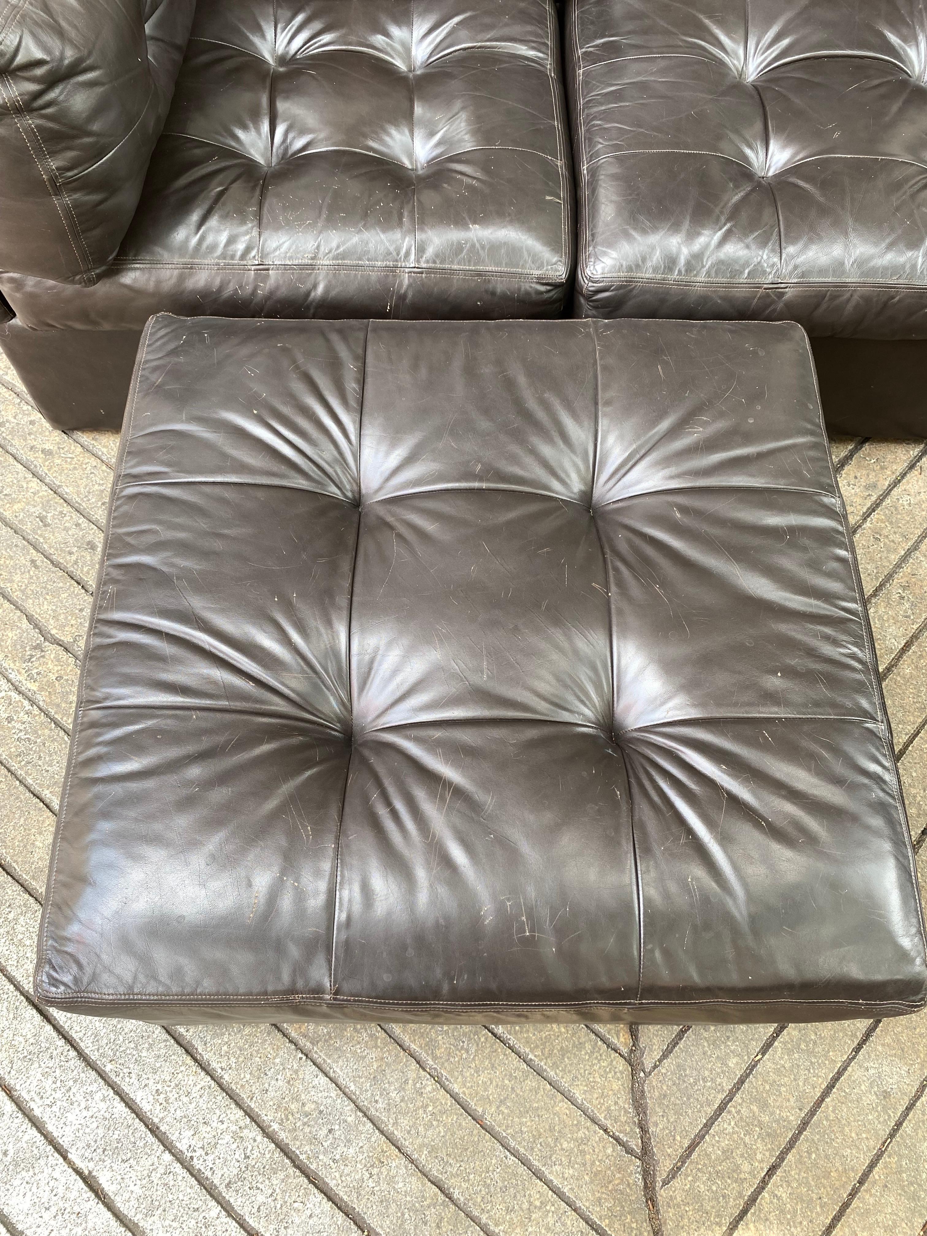 Preview 3 Piece Sectional Sofa In Good Condition In Philadelphia, PA