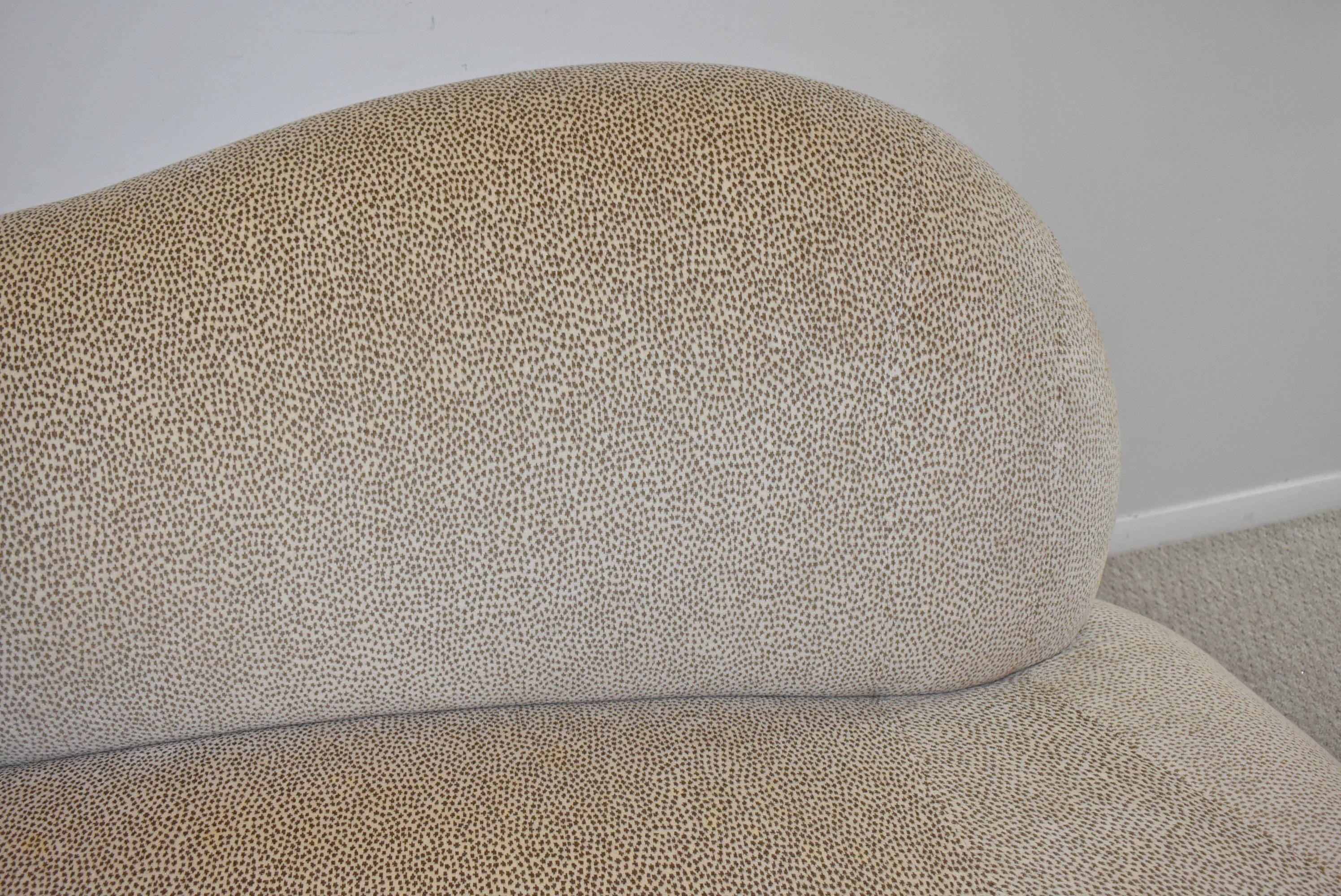 North American Preview Cloud Vladimir Kagan Style Organic Shape Sofa For Sale