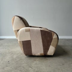 Preview Lounge Chairs with new Kelly Wearstler Fabric, Pair