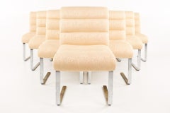 Juego de 10 sillas de comedor voladizas Preview Mid Century