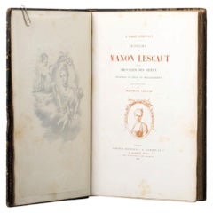 Prévost; L'abbé Antoine François - Histoire de Manon Lescaut et du Chevalier