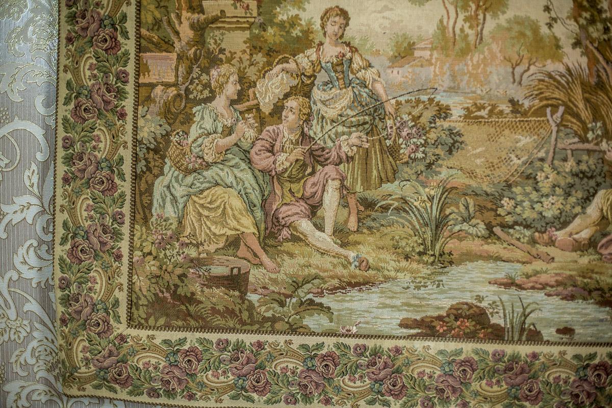 Prewar Tapestry on a Rod, circa 1920-1930 3