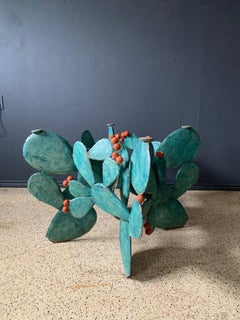 Prickly Pear Cactus Sculpture / Table Base