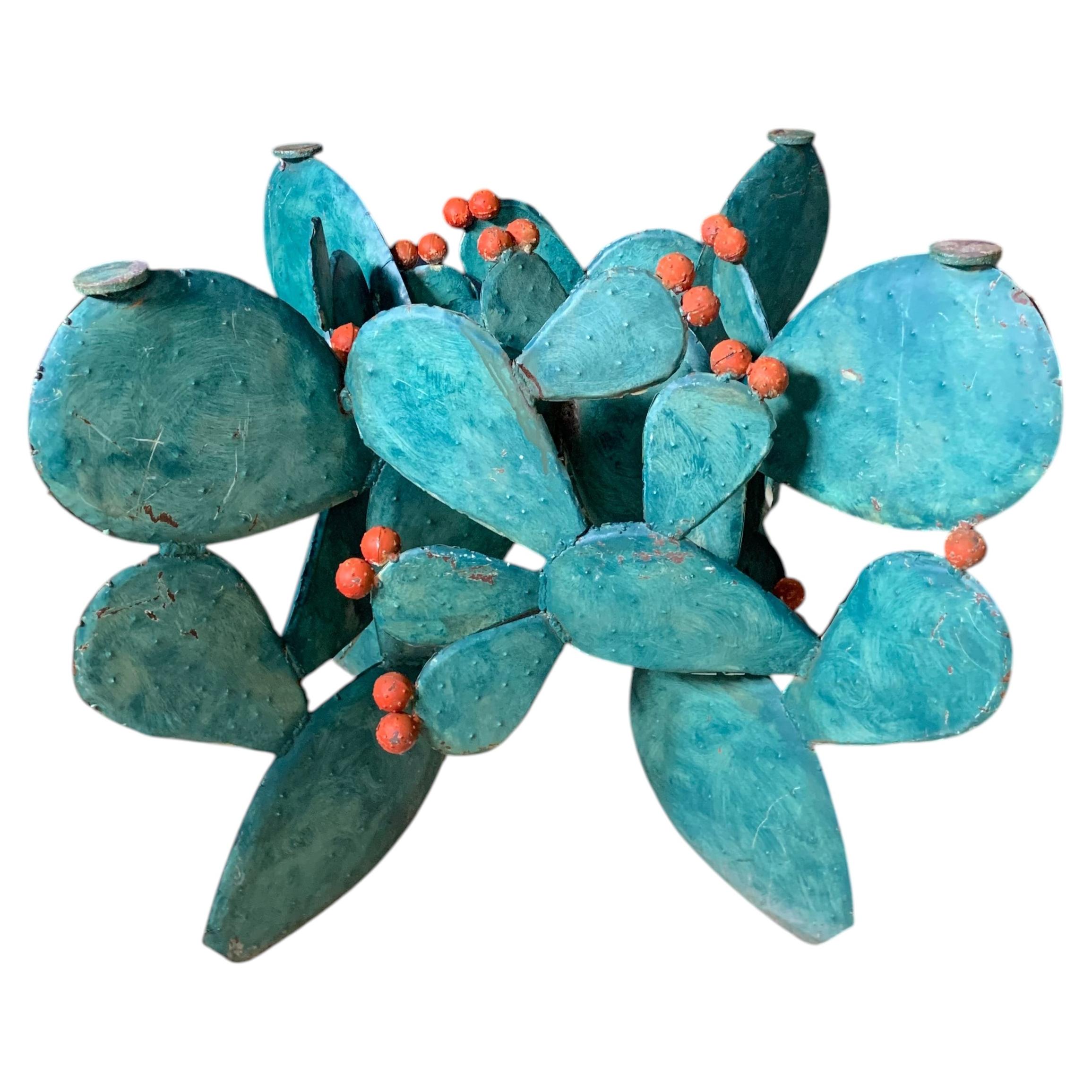 Prickly Pear Cactus Sculpture / Table Base