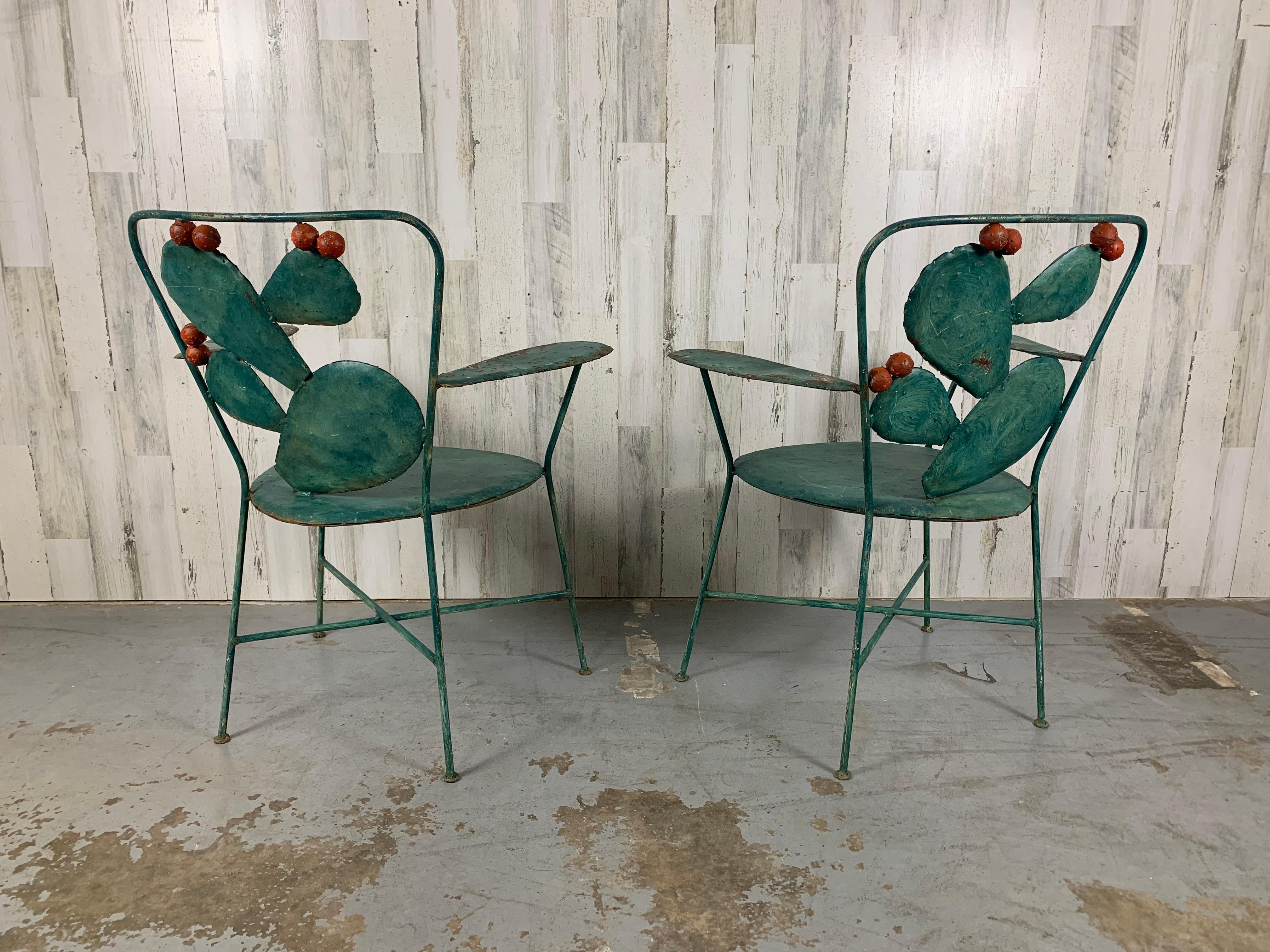 Prickly Pear Garden Chairs 2