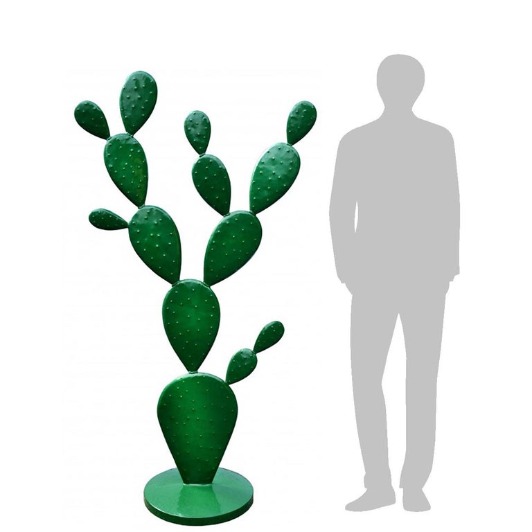 Large handmade prickly pear prickly tree sculpture made of wrought iron. A true eyecatcher in your home!
The photo is purely indicative, each copy while respecting the indicated height is different from each other.
It comes with various finishes,