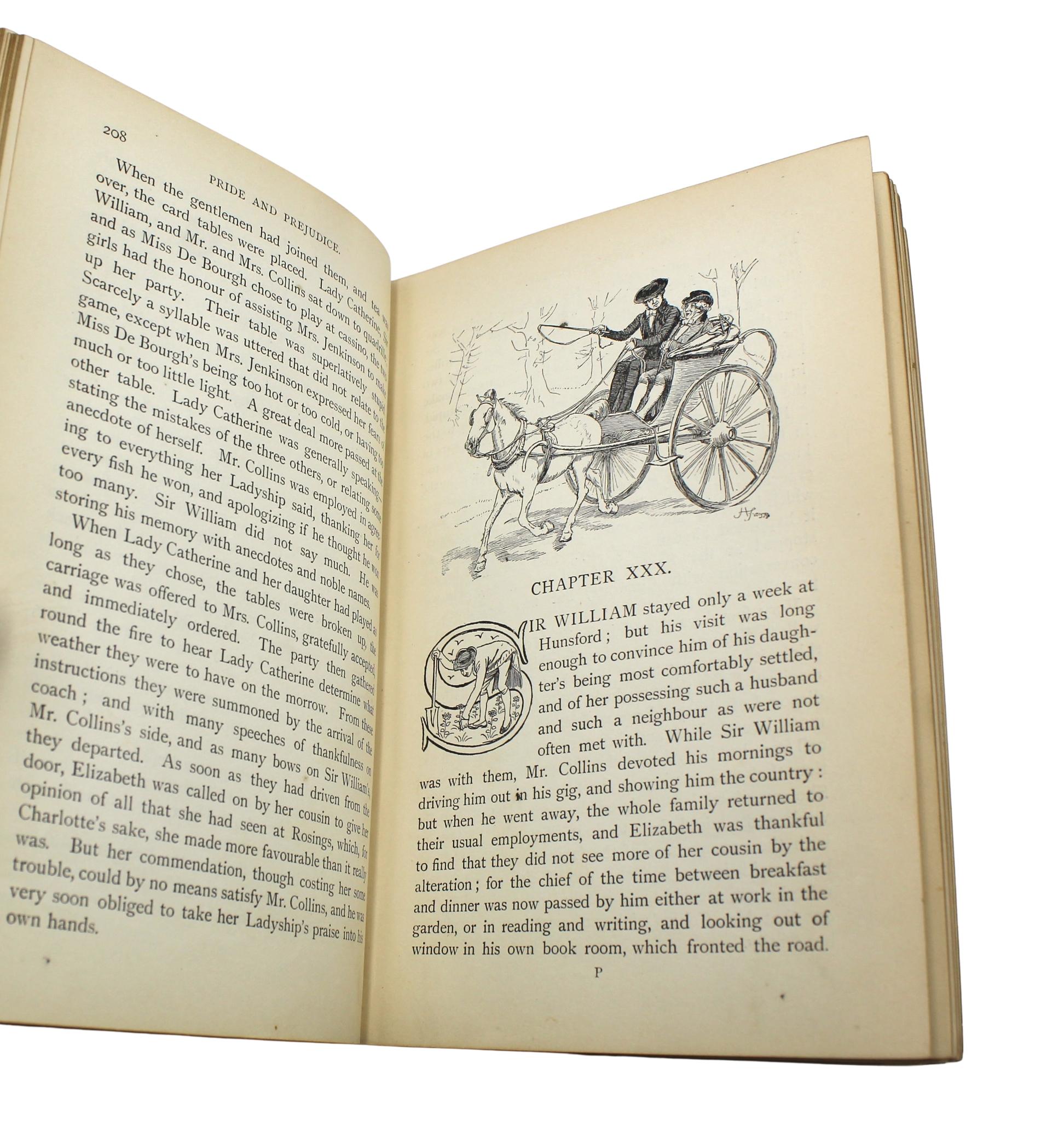 Pride and Prejudice by Jane Austen, Illustrated by Hugh Thomson, Peacock Edition 4