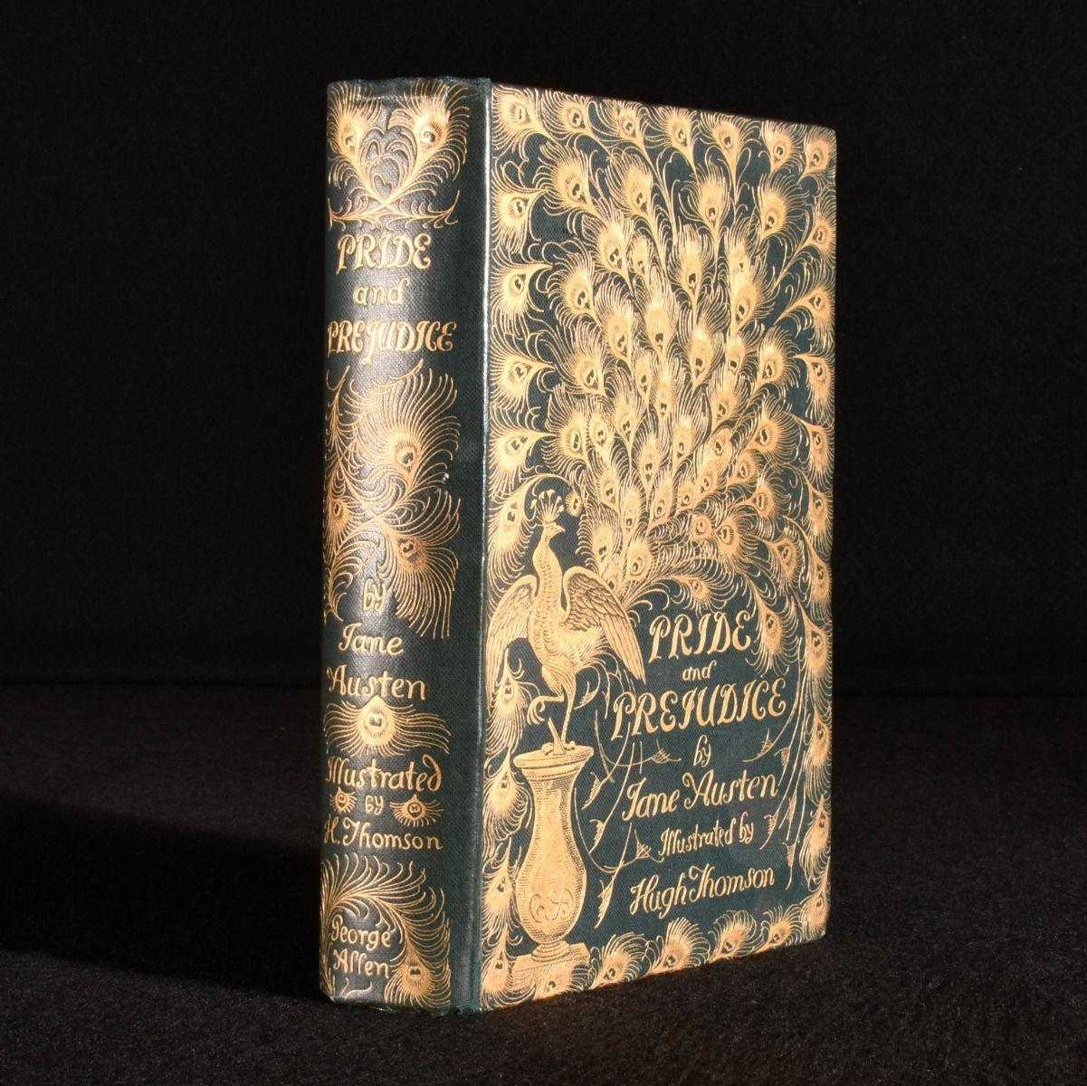 David Gilson and Chris Viveash's personal copy of the first Peacock edition of 'Pride and PrejudiceFirst Edition, Illustrated, Publishers' Original Binding

The first Hugh Thomson peacock edition of this work.

Bookplate of Chris Viveash to the