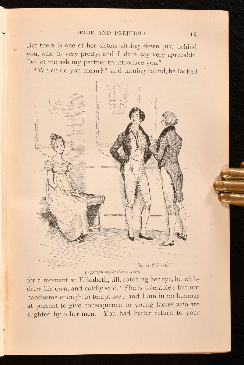 pride and prejudice first edition book