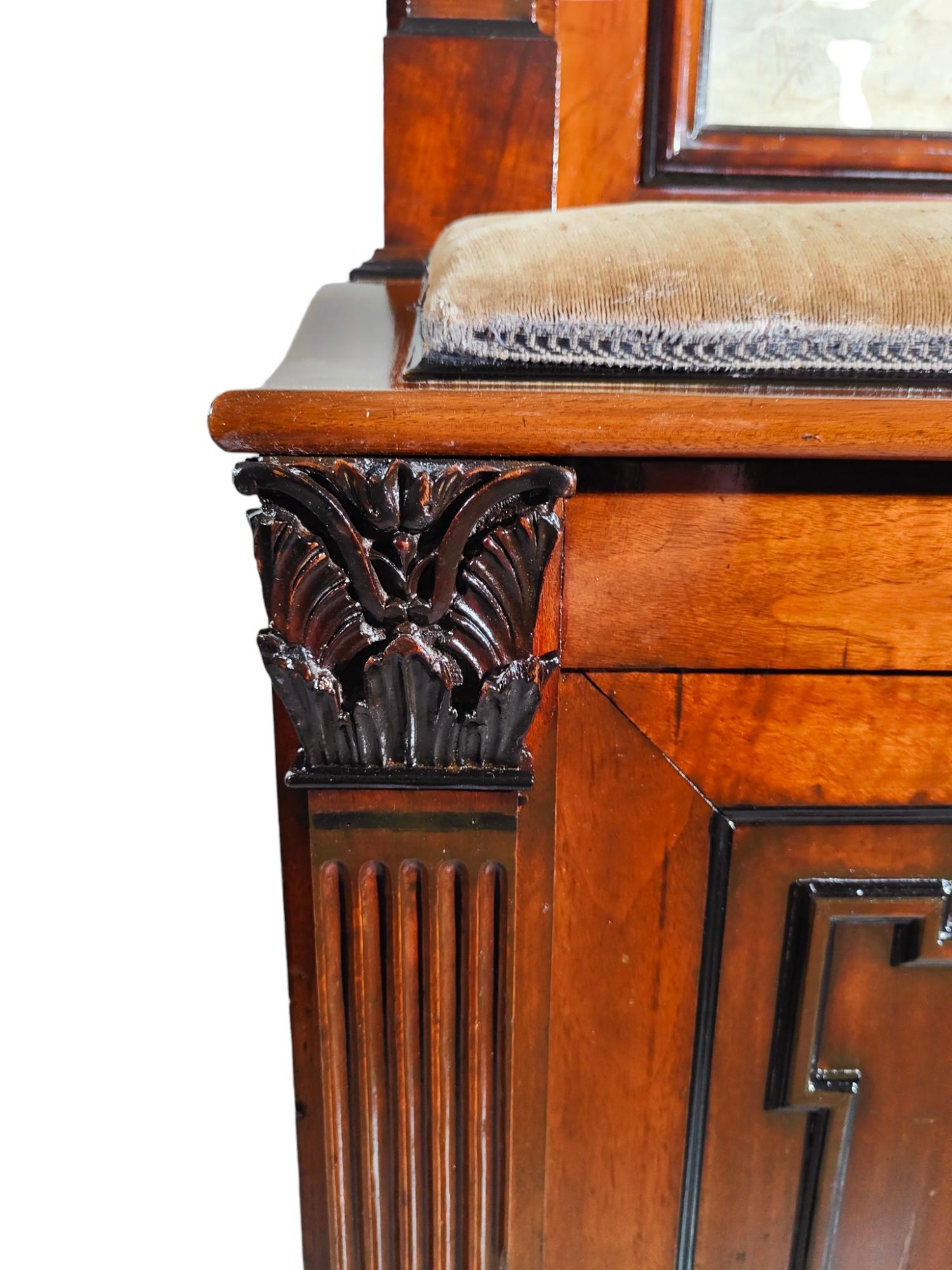 Recliner Prie Dieu du 19ème siècle daté de 1879 en vente 3