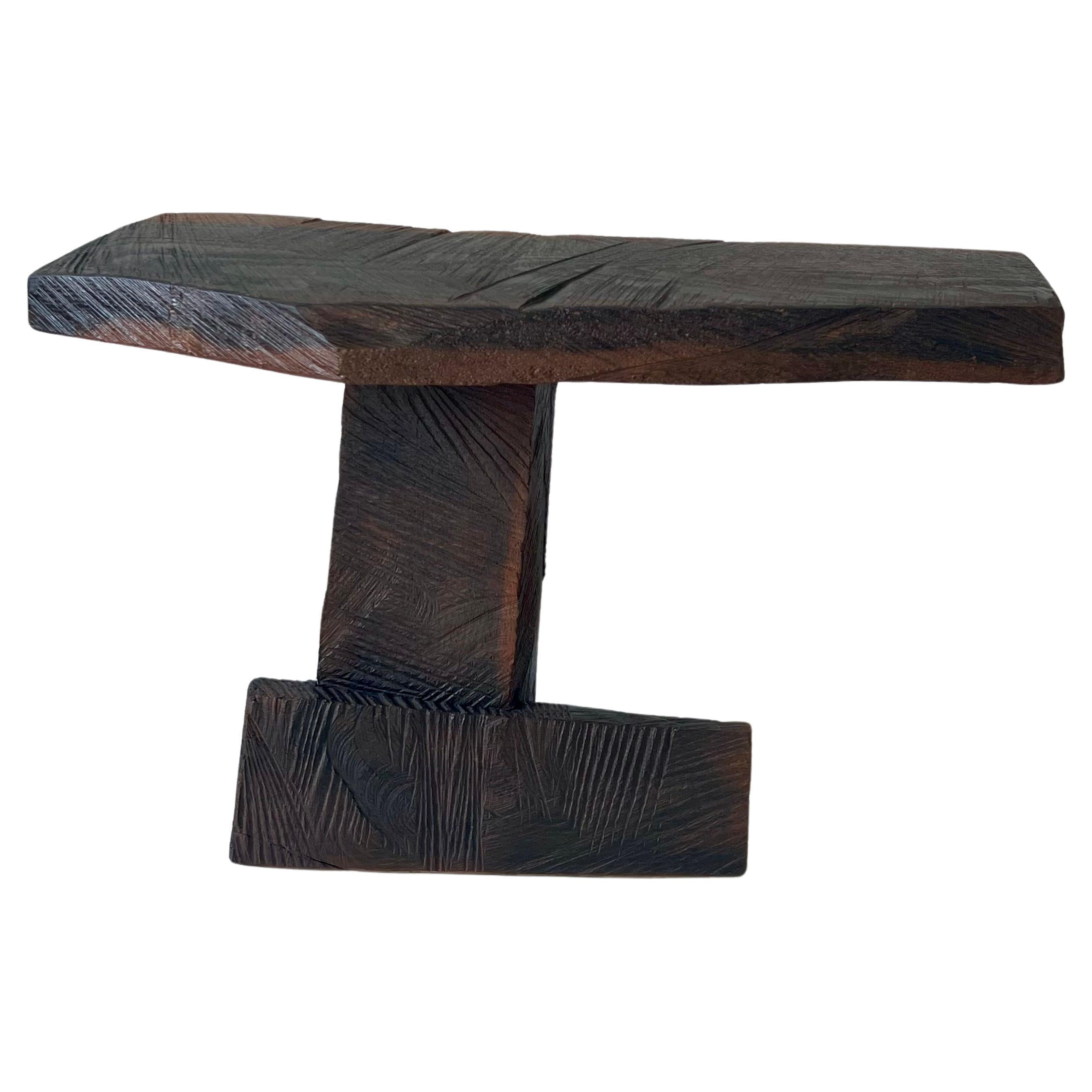 Prima Cantilever Side Table in Oak For Sale