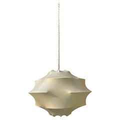 Prima Edizione Lampadario Cocoon by Tobia Scarpa per Flos - Italia 1962