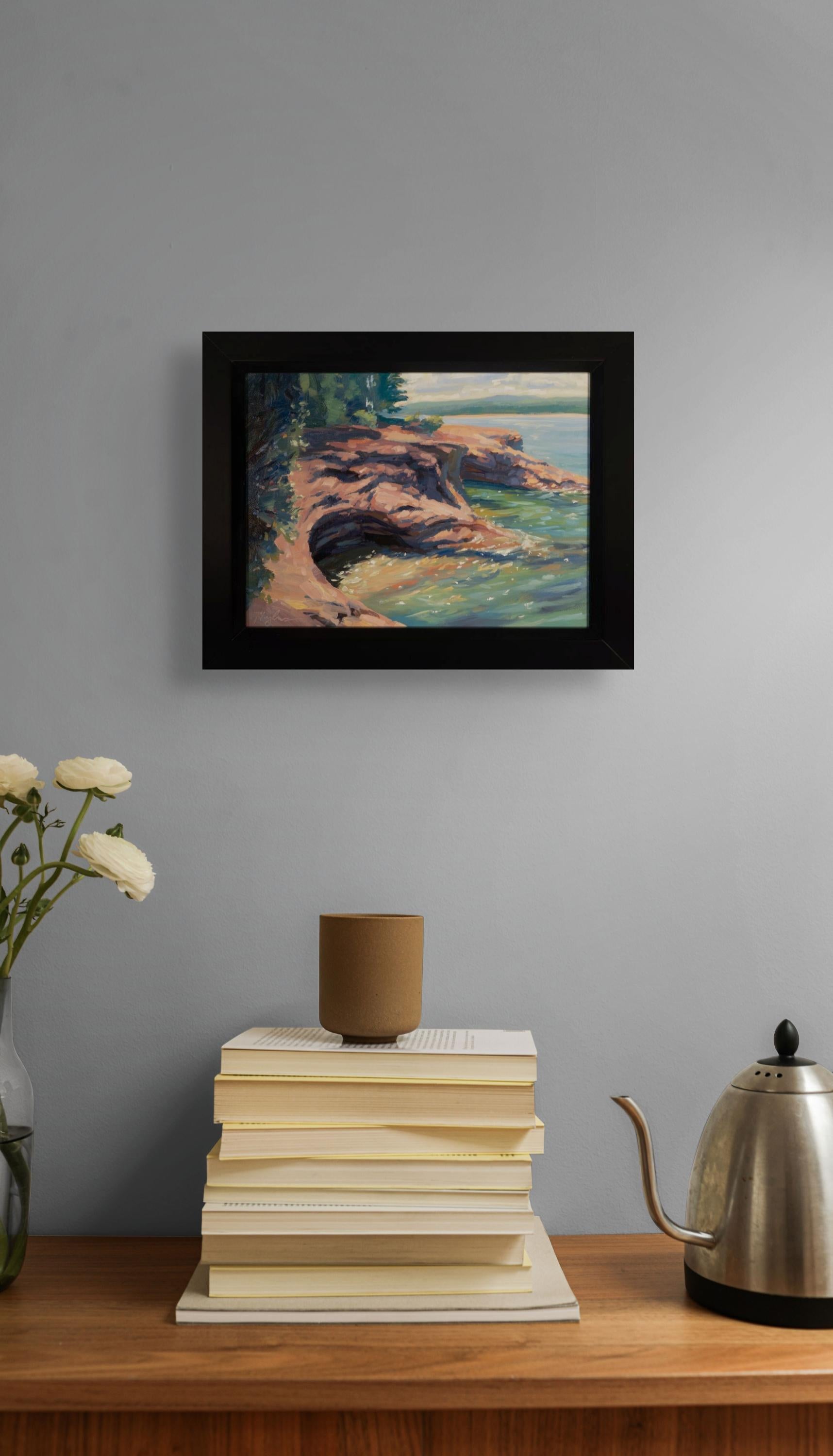 „Presque Isle (Day 123), Juni 27, 2024“ von Primary Hughes, Original-Ölgemälde im Angebot 7