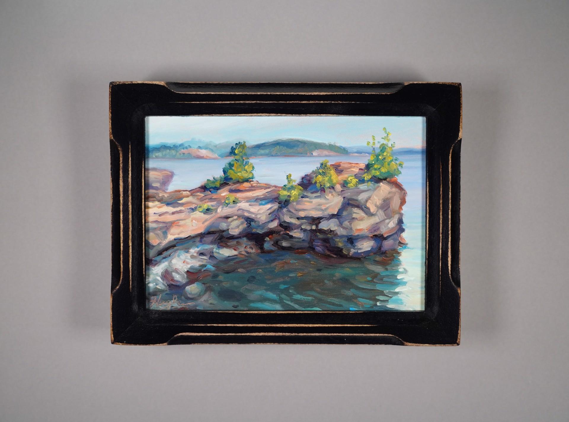 Presque Isle (Day 25) August 16 - Painting by Primary Hughes
