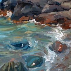 Presque Isle (Day 83) June 7, 2022, Original Oil Painting