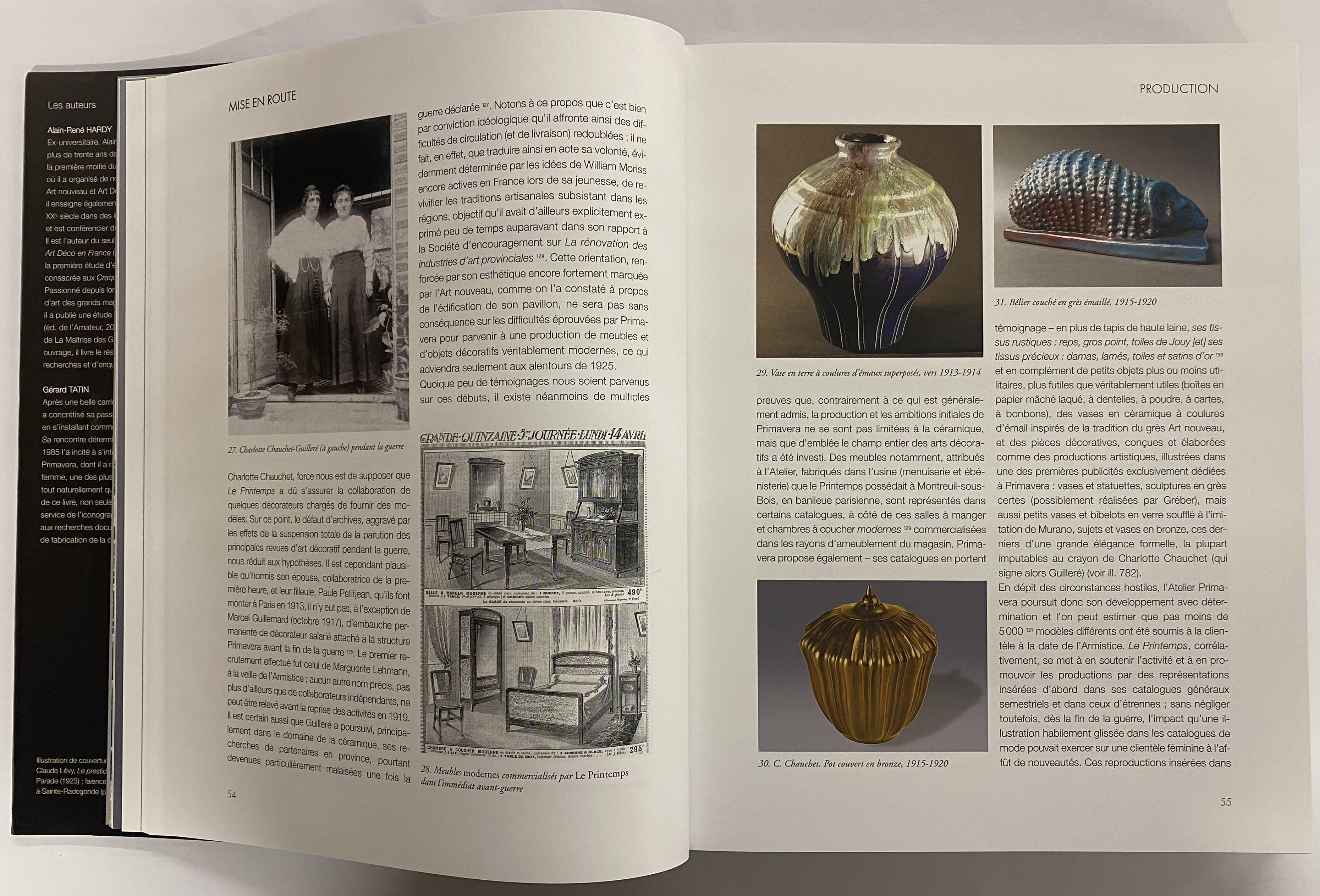 20th Century Primavera 1912-1972 Atelier D'Art Du Printemps By Alain-Rene Hardy  (Book) For Sale