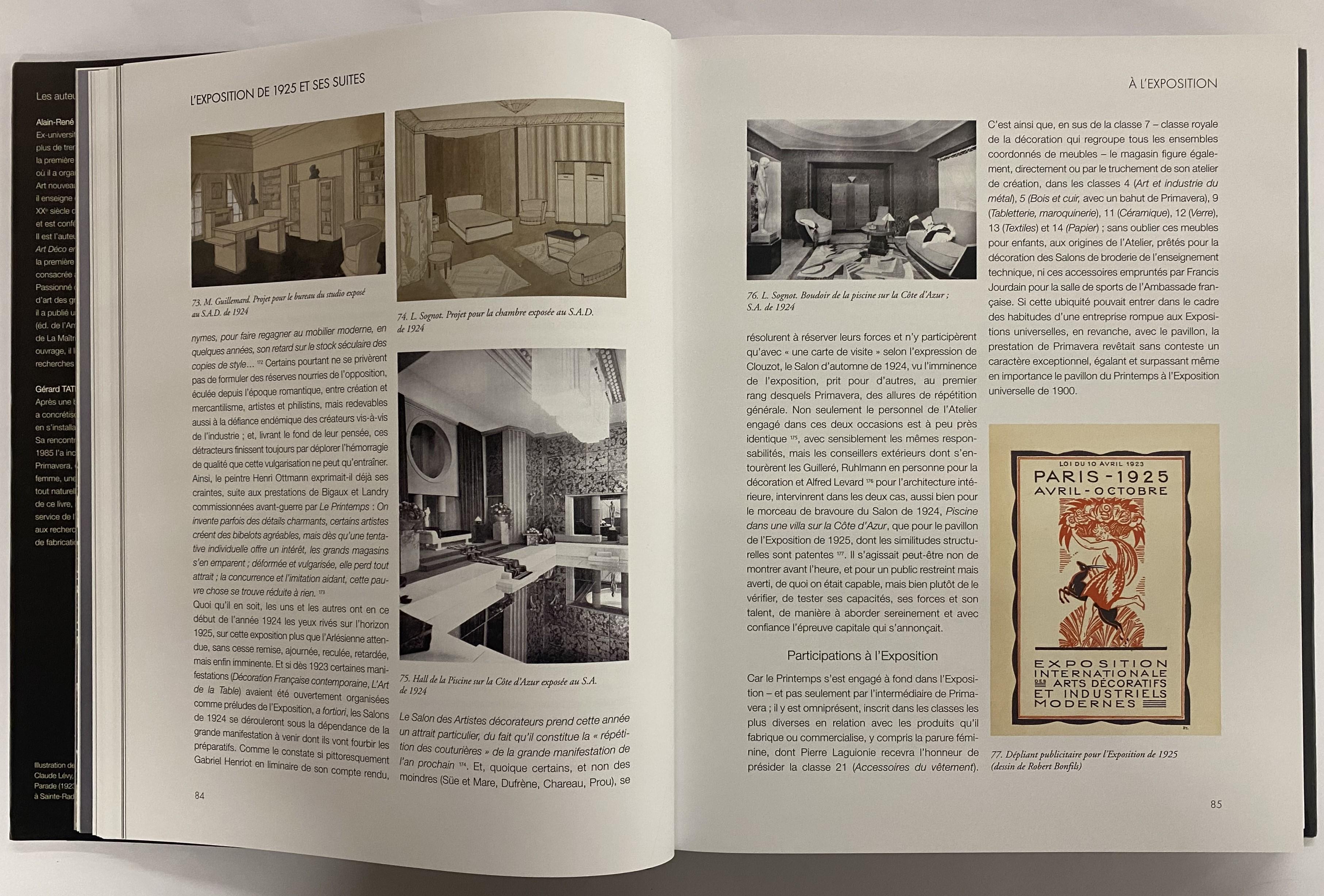 Primavera 1912-1972 Atelier D'Art Du Printemps By Alain-Rene Hardy  (Book) For Sale 1