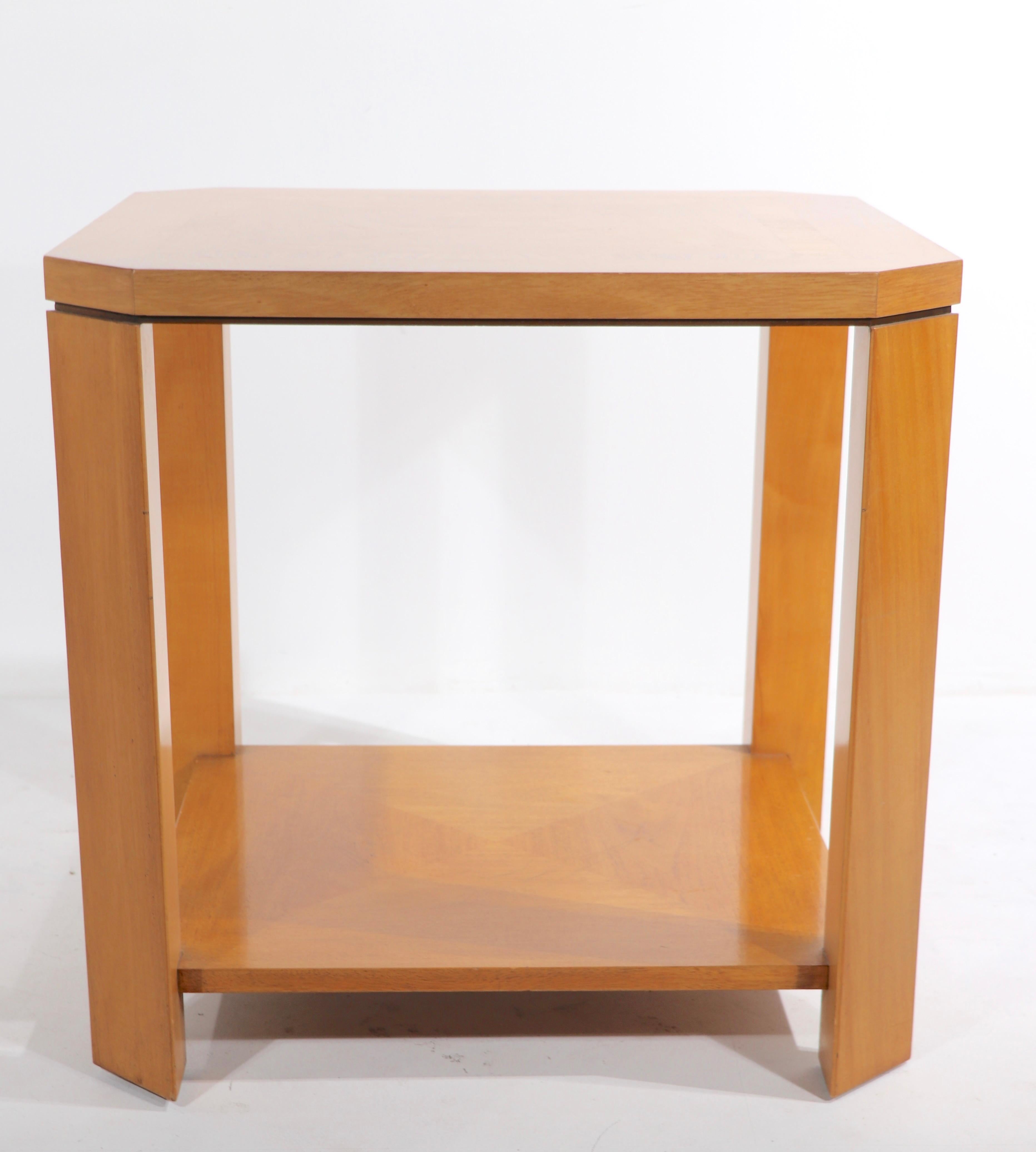 American Primavera End Table Designed by Charles Pfister for Baker For Sale