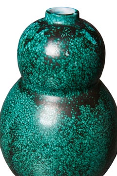 Primavera Glazed Ceramic Vase, France, c. 1930s