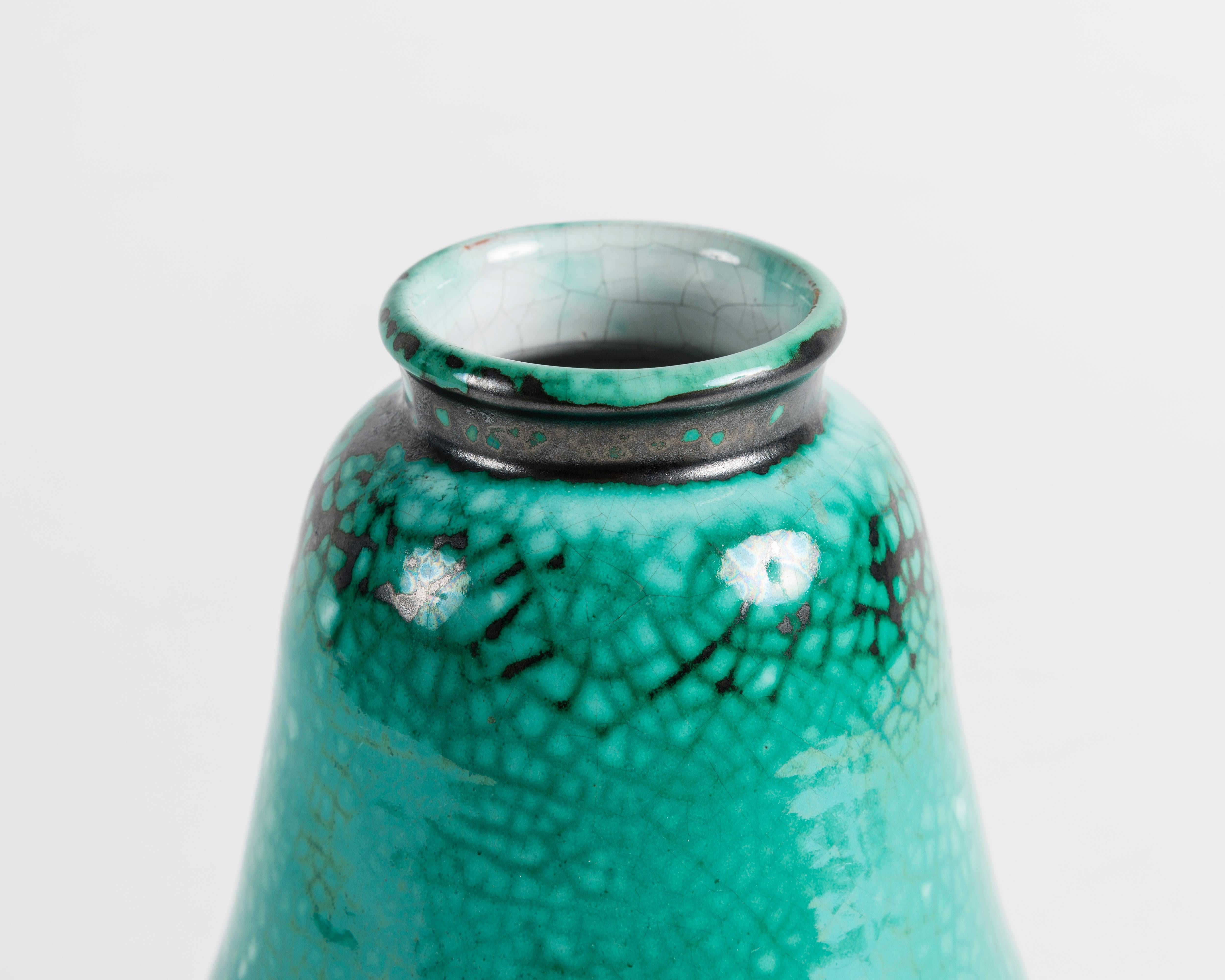 Primavera Primavera, Kürbisförmige Vase, Frankreich, um das frühe 20. Jahrhundert (Art déco) im Angebot
