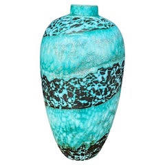Vintage Primavera, Large Art Deco Ceramic Vase, Signed and Numbered
