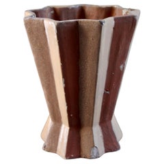 Vaso in terracotta dipinta Primavera Madeline Sougez