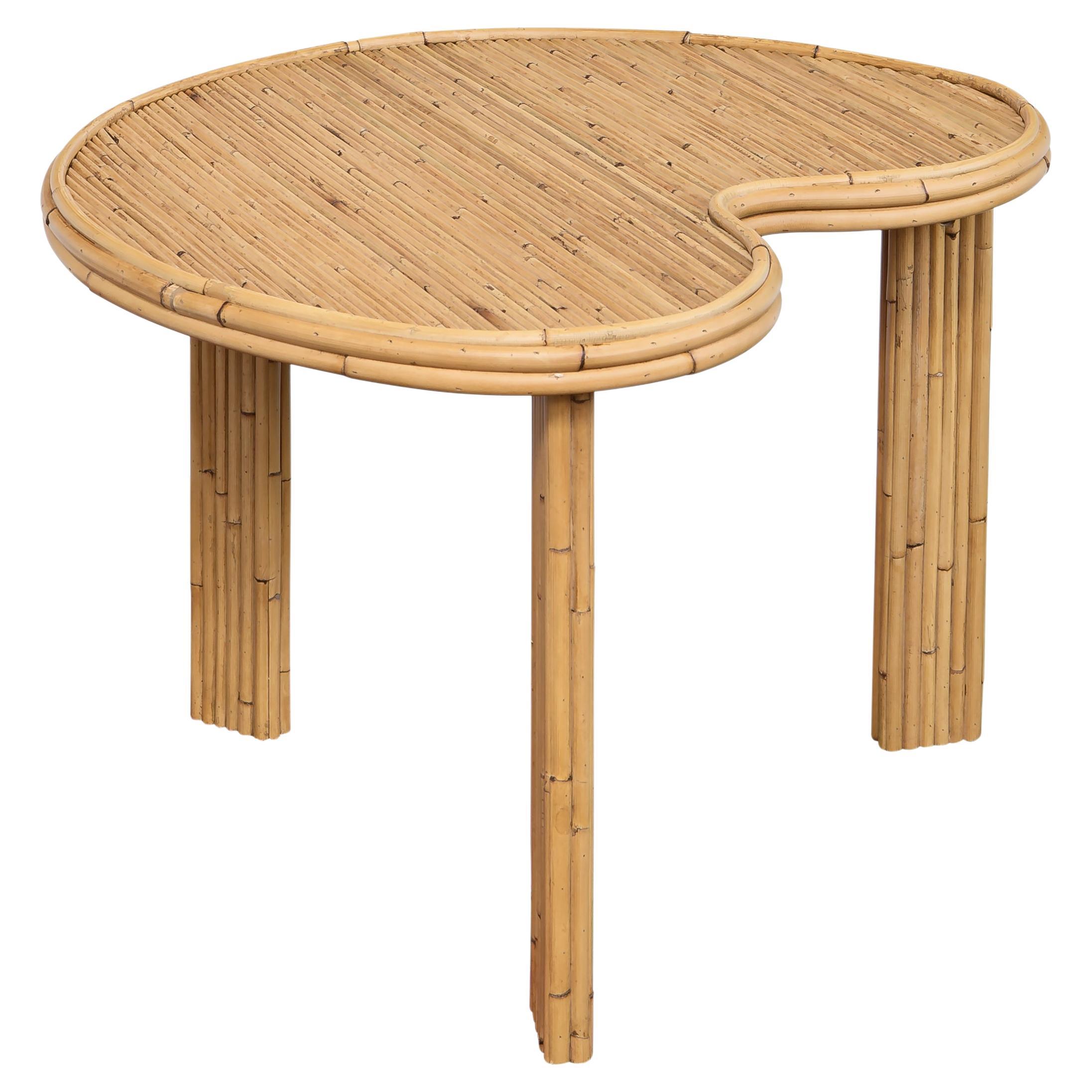 Primavera N°2 Rattan Side Table Designed By Chloé Nègre