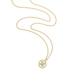 Primavera necklace - Aquamarine