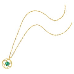 Primavera necklace - Emerald
