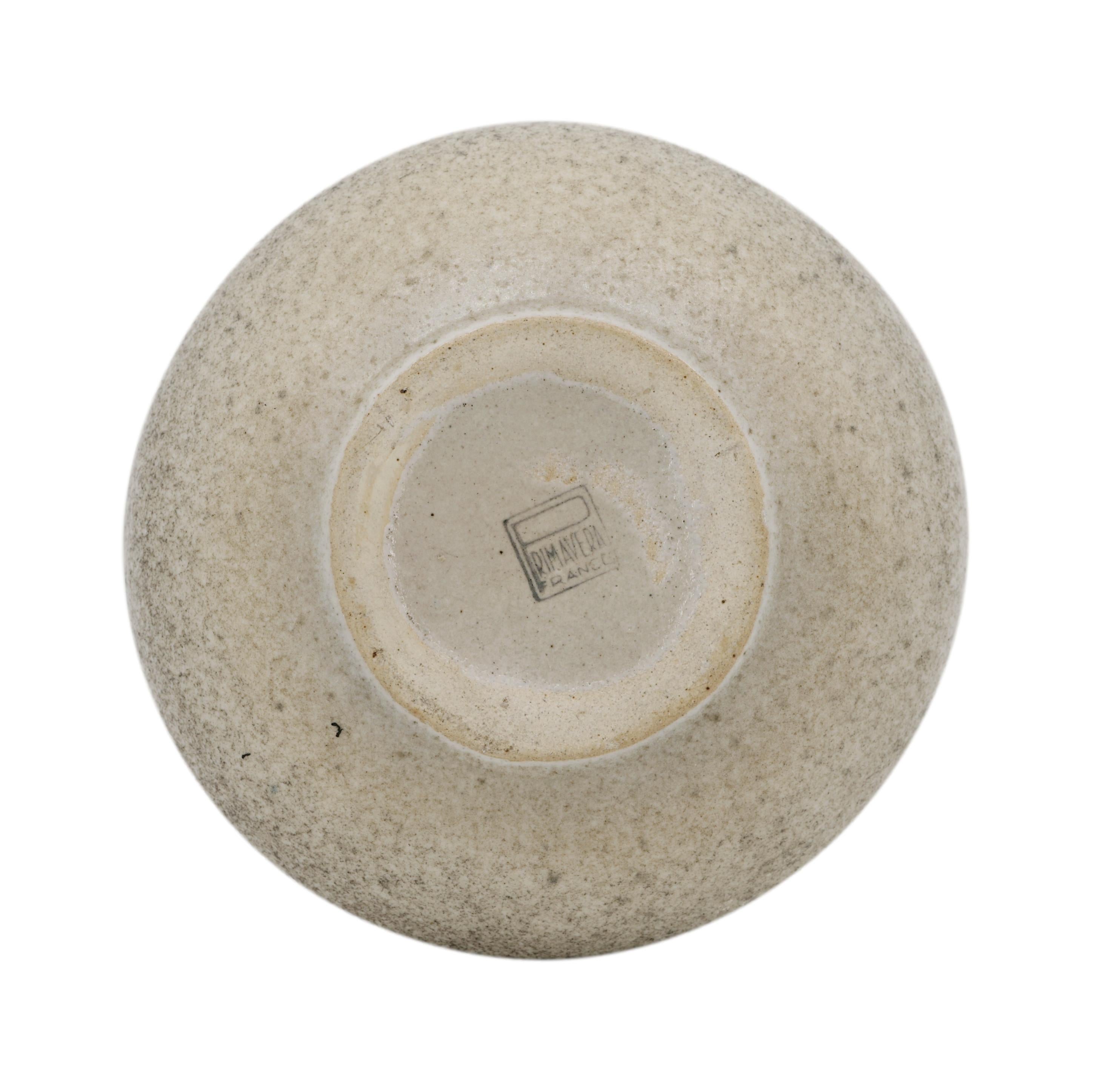 PRIMAVERA Stoneware Ceramic Vase by Charlotte Chauchet-Guilleré, 1922 For Sale 3