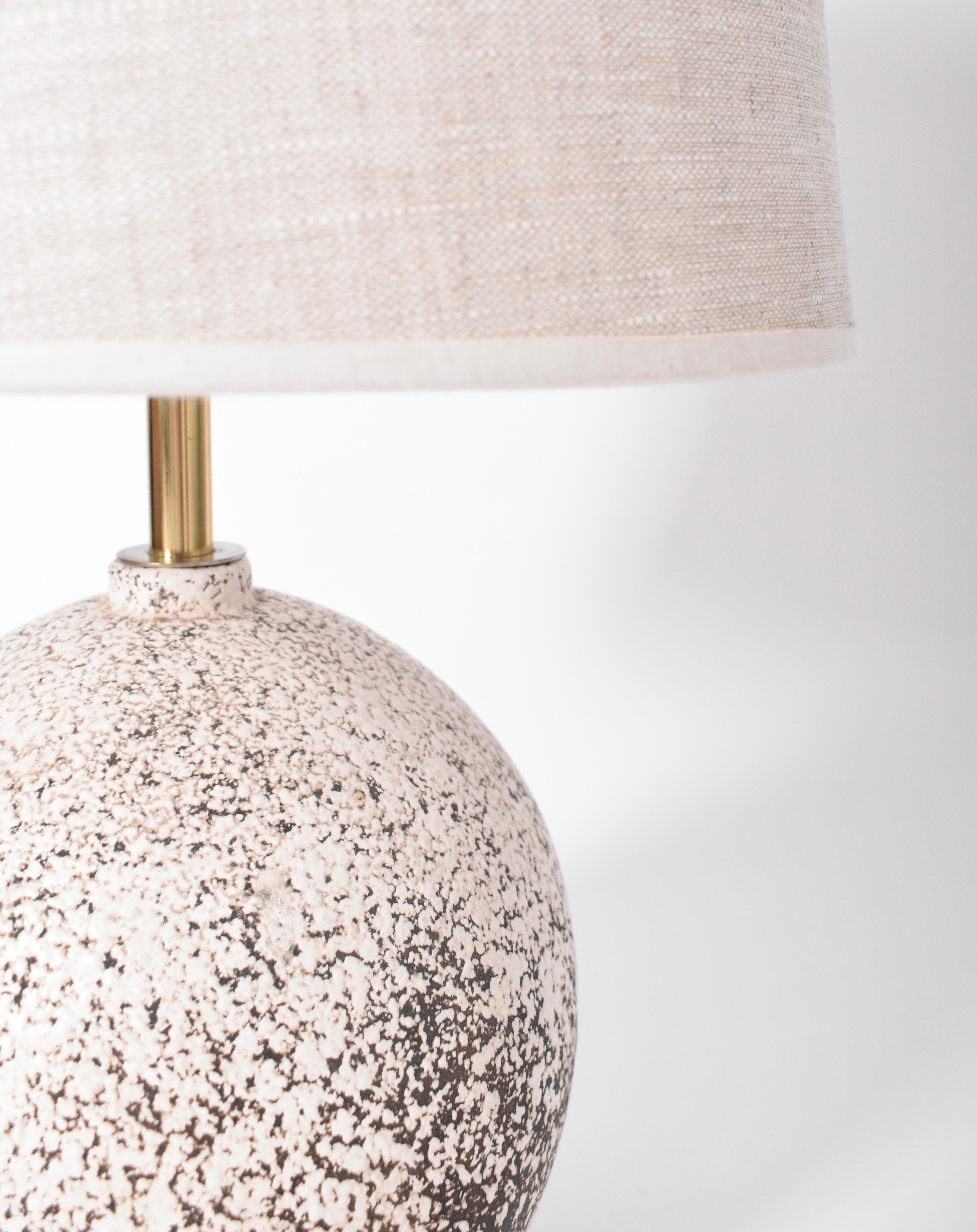 French Primavera style ball lamp, 1940s. For Sale