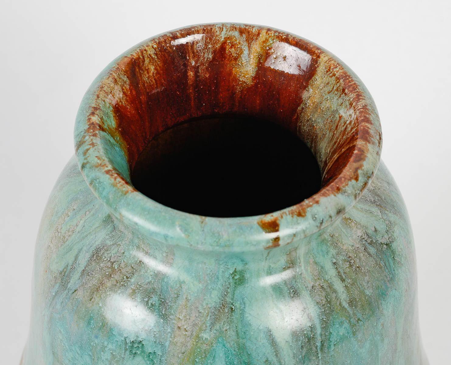 Vase Primavera Art Déco, céramique, 20ème siècle Bon état - En vente à Saint-Ouen, FR