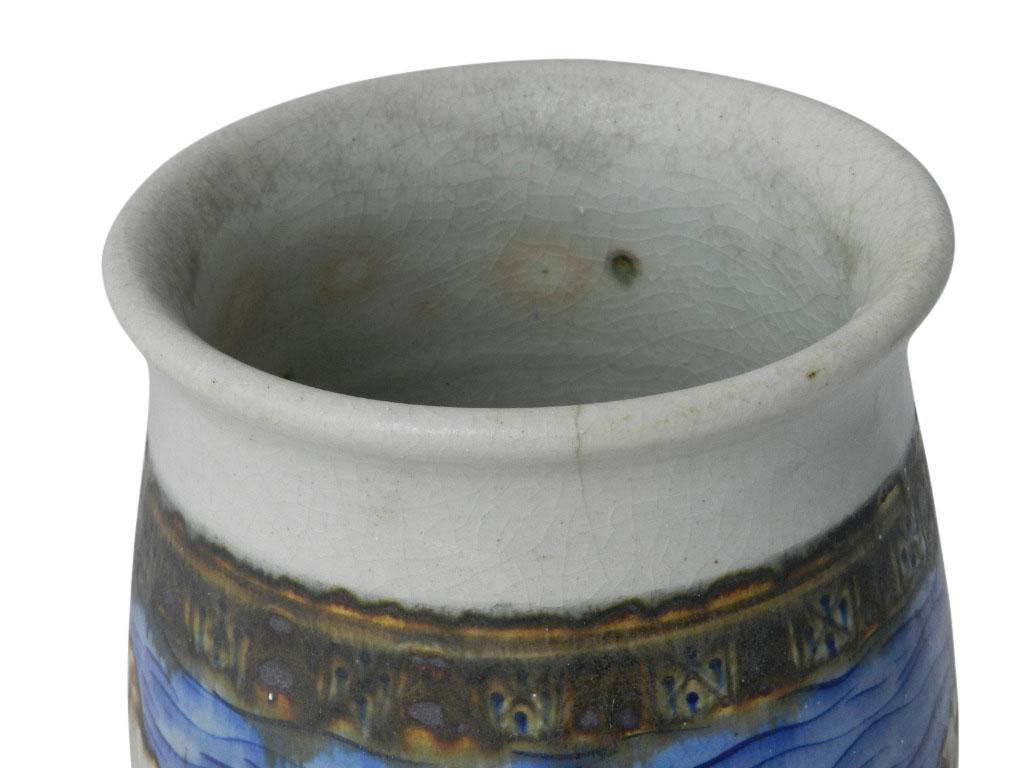 Vase Primavera, poterie d'art d'atelier Art déco 1