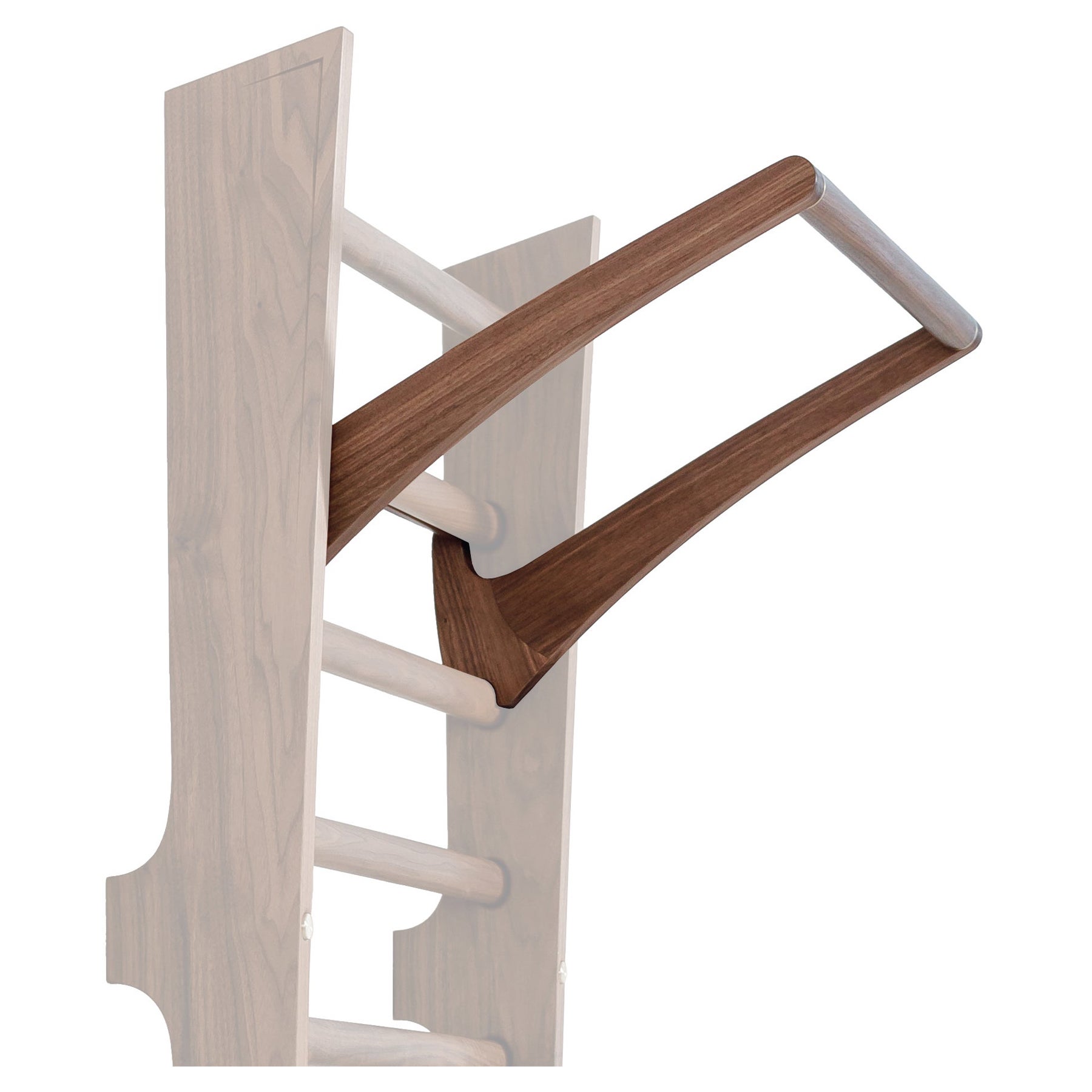 Barra di sostegno Prime Walnut, Any Metal, Any Leather Reed Pull-up Bar di Eternal Creek