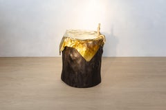 Primitif Functional Sculpture in Solid Elm Wood by Jean-Baptiste Van Den Heede