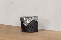 Primitif Functional Sculpture in Solid Elm Wood by Jean-Baptiste Van Den Heede