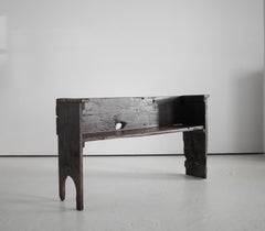 Primitive 17Th C. Galician Bench Wabi Sabi